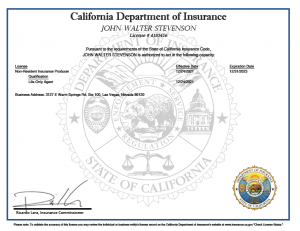 California License