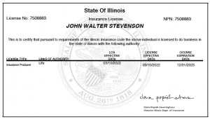 Illinois License