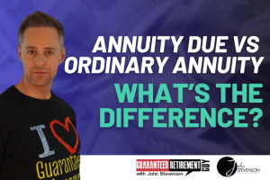 annuity due vs ordinary