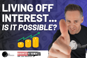 Living off interest retirement