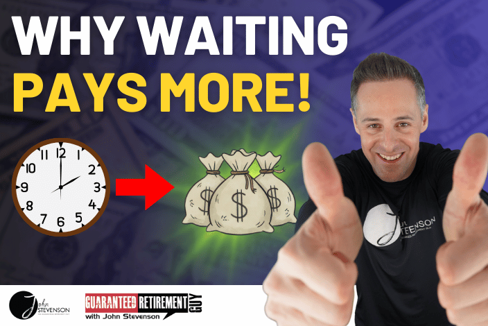 Why waiting pays more!