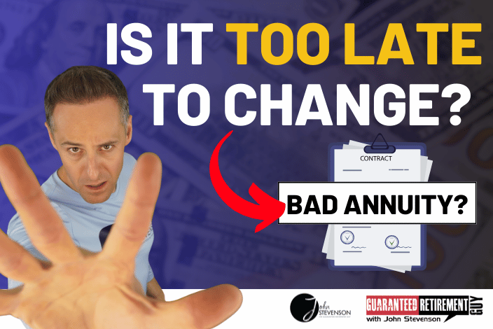 Too late to change?